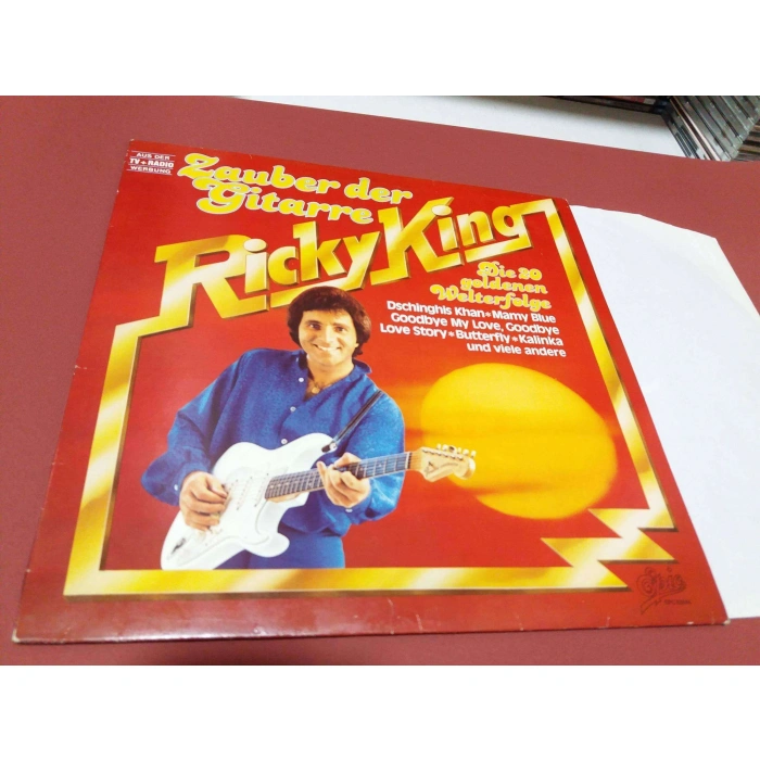 RICKY KING GITARRE GOLDEN
