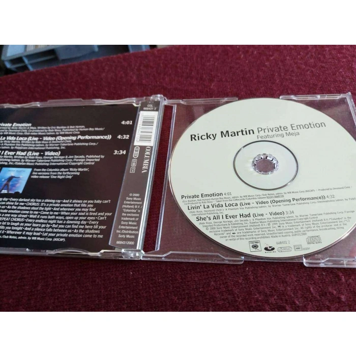 RICKY MARTIN PRIVATE LA VIDA LOCA MAXI