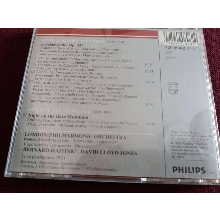 RIMSKY KORSAKOV SCHEHERAZADE - MUSSORGSKY MOUNTAIN