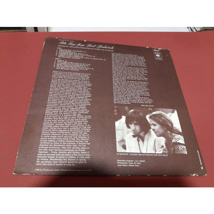 RITA REYS SINGS BURT BACHARAC