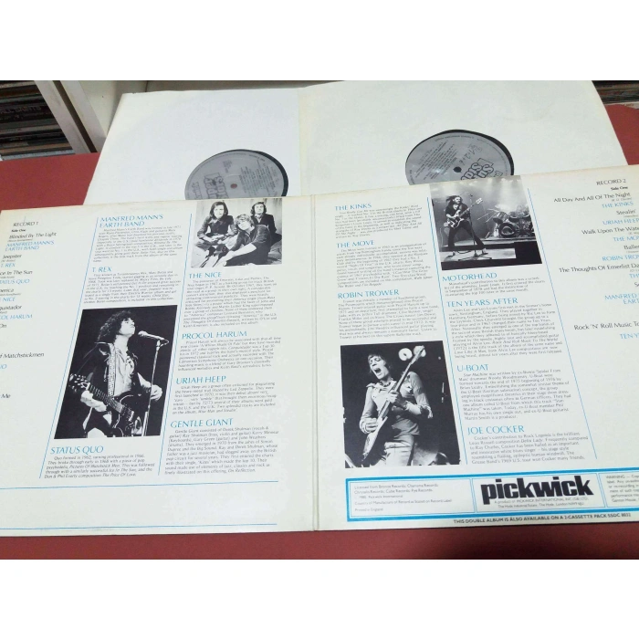 ROCK LEGENDS SUPER HITS   2 LP