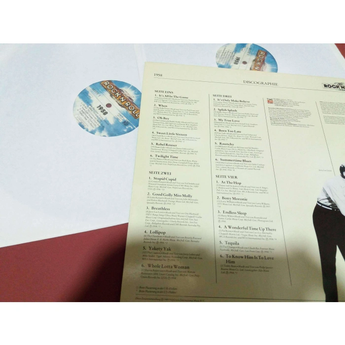 ROCK N ROLL 1958 ERA    2 LP