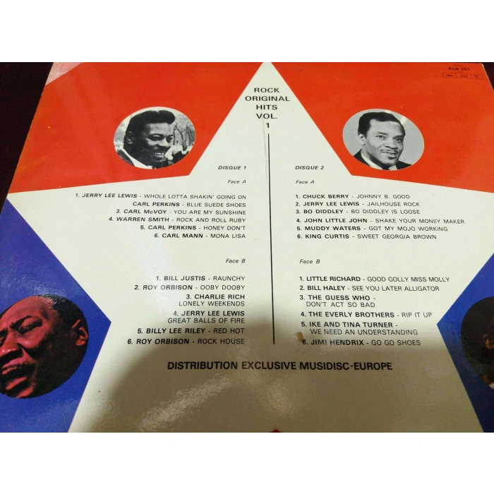 ROCK N ROLL HITS   2 LP