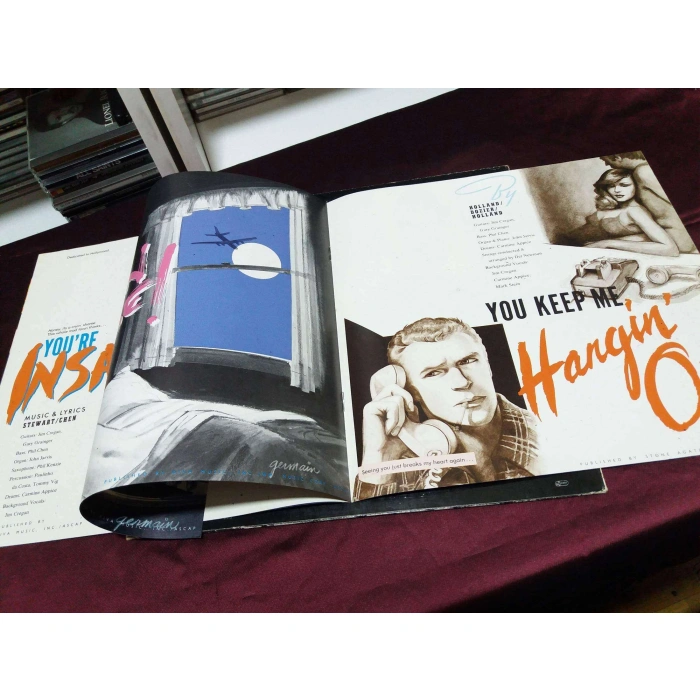 ROD STEWART FOOL LOOSE + INSERT