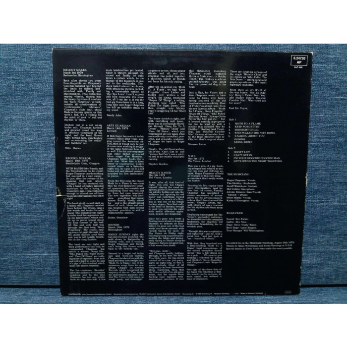 ROGER CHAPMAN LIVE IN HAMBURG