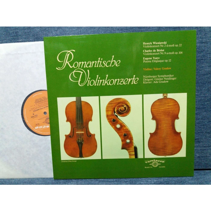 ROMANTIC VIOLIN HENRYK WIENIAWSKI CHARLES DE BERIOT YSAYE