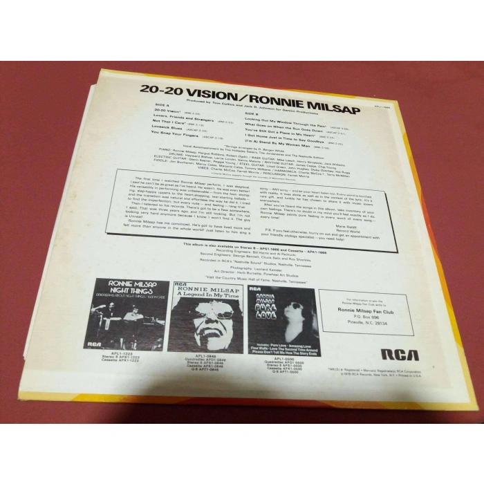 RONNIE MILSAP VISION