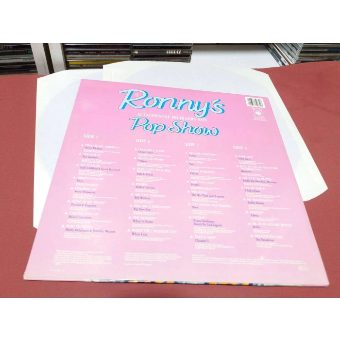 RONNYS POP SHOW 32 HITS ALBUM   2 LP