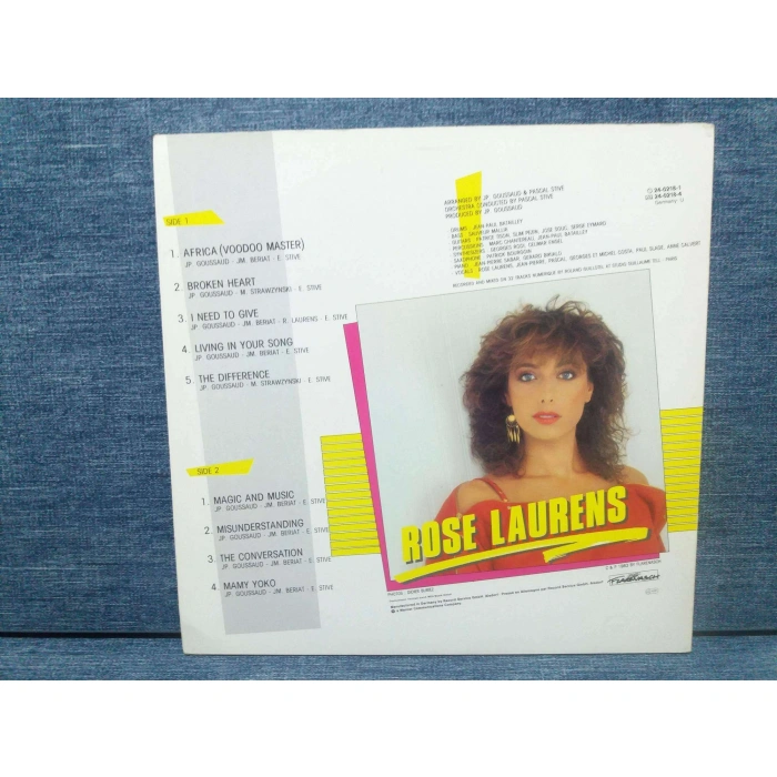 ROSE LAURENS LP ALBUM
