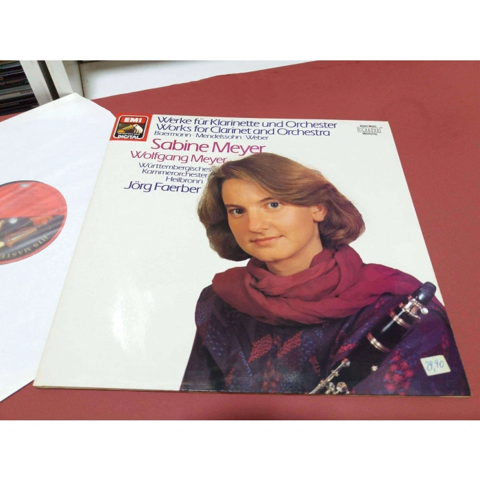 SABINE MEYER WORKS FOR CLARINET BAERMANN WEBER MENDELSSOHN