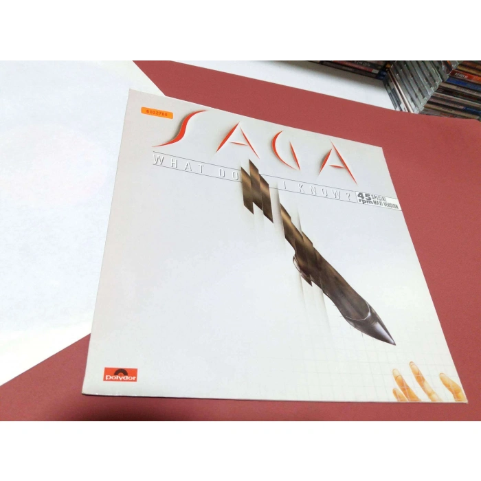 SAGA WHAT DO I KNOW MAXI LP