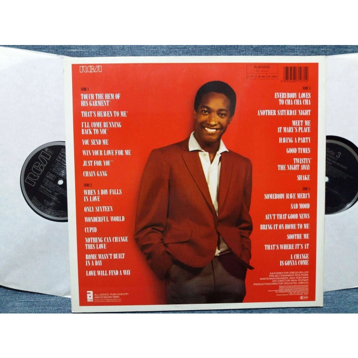 SAM COOKE MAN AND HIS MUSIC 2 LP