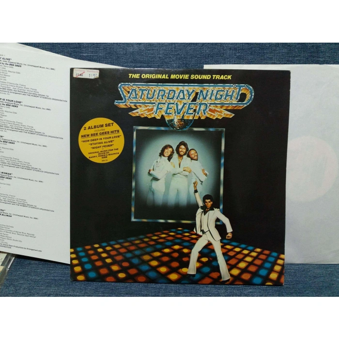 SATURDAY NIGHT FEVER FILM MUSIC 2 LP