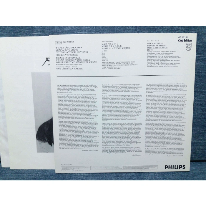 SCHUBERT DEUTSCHE MESSE ALBUM