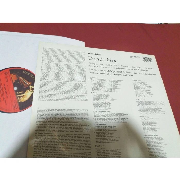 SCHUBERT DEUTSCHE MESSE