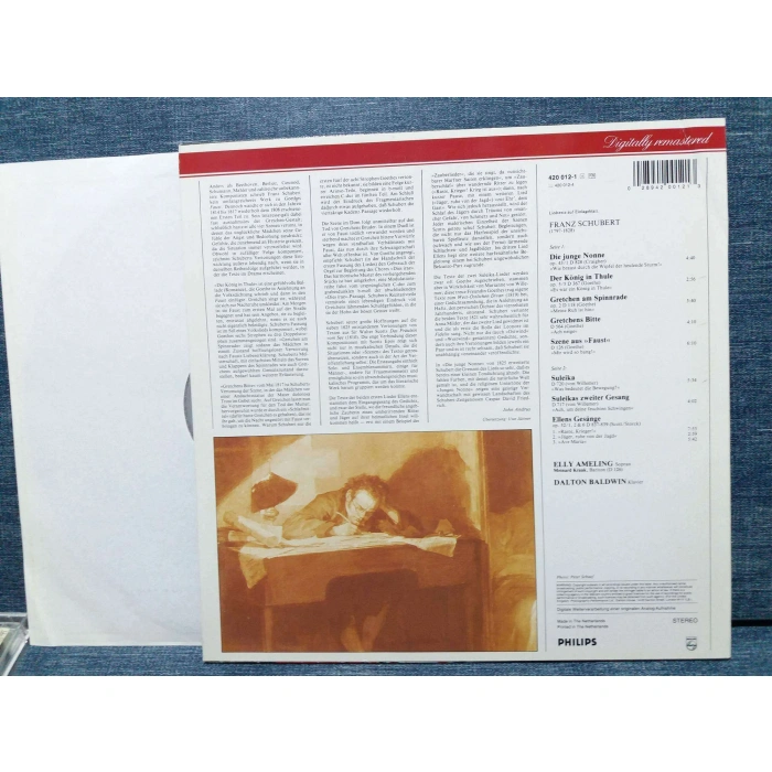 SCHUBERT GRETCHEN AM SPINNRADE ELLY AMELING BALDWIN