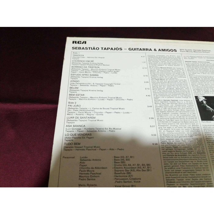 SEBASTIAO TAPAJOS GUITARRA AMIGOS
