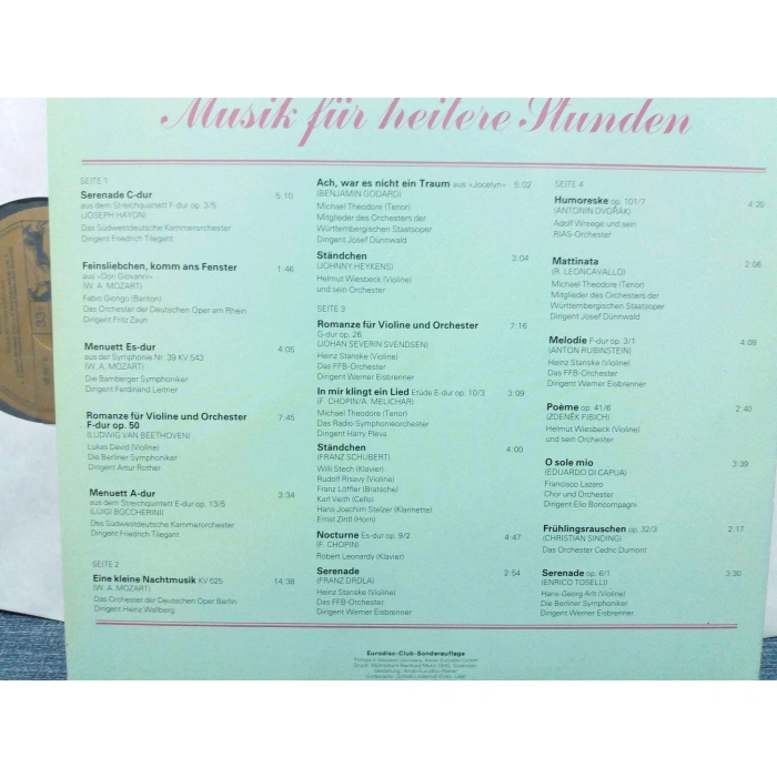 SERENADE CLASSIC BEST   2 LP