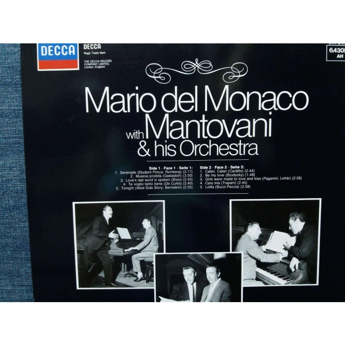SERENADE MARIO DEL MONACO