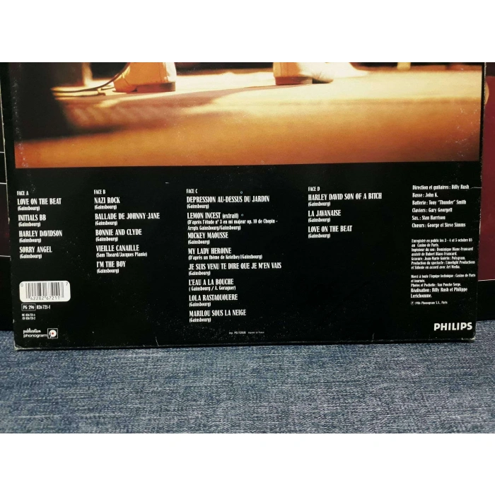 SERGE GAINSBOURG LIVE    2 LP