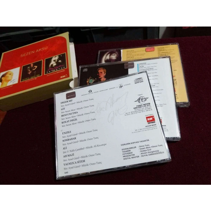 SEZEN AKSU GİT 88 SÖYLÜYOR 3 CD BOX SET