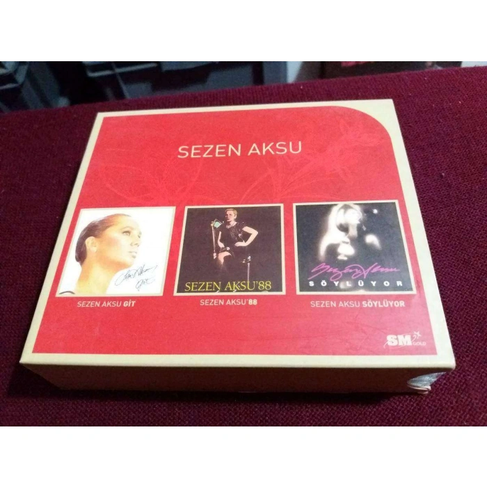 SEZEN AKSU GİT 88 SÖYLÜYOR 3 CD BOX SET