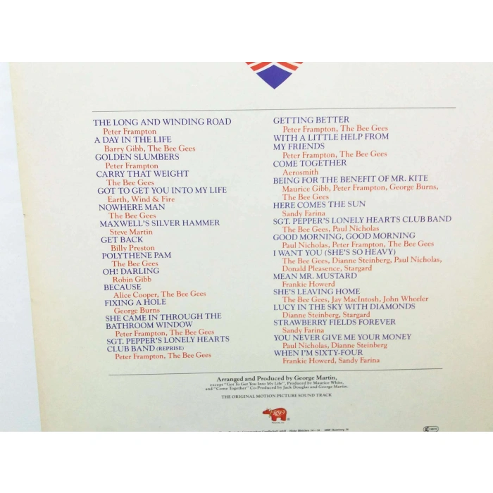 SGT PEPPERS SOUNDTRACK GEES PETER FRAMPTON   2 LP