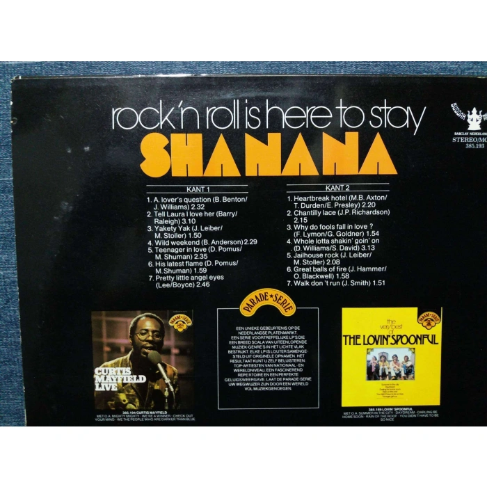 SHA NA NA ROCKN ROLL IS HERE TO STAY