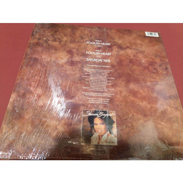 SHARON BRYANT FOOLISH HEART MAXI LP