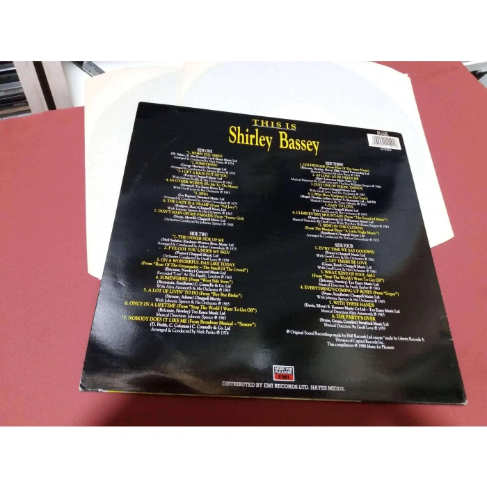 SHIRLEY BASSEY THIS IS  2 LP