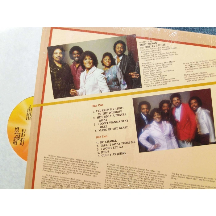 SHIRLEY CAESAR JESUS