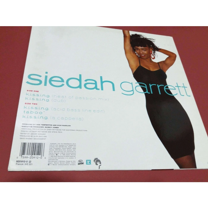 SIEDAH GARRETT KISSING  MAXI LP