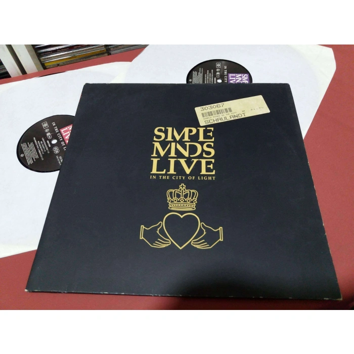SIMPLE MINDS LIVE CITY OF LIGHT   2 LP