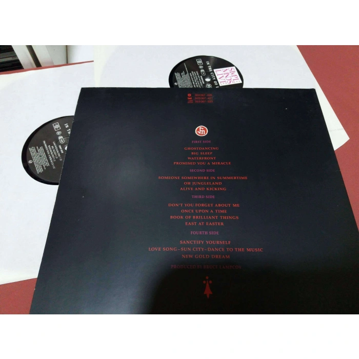 SIMPLE MINDS LIVE IN THE CITY OF LIGHT    2 LP