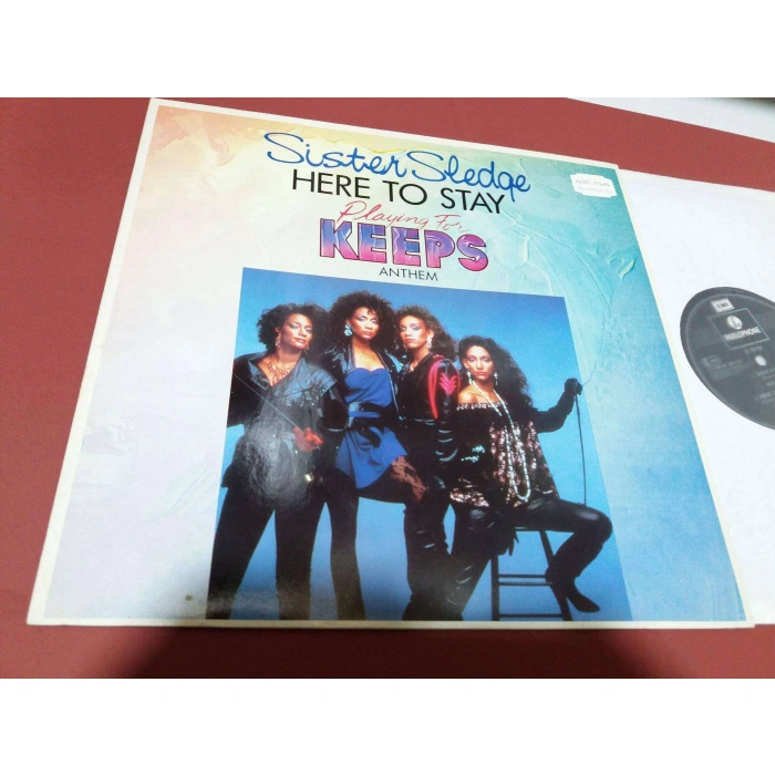 SISTER SLEDGE HERE TO STAY MAXI LP