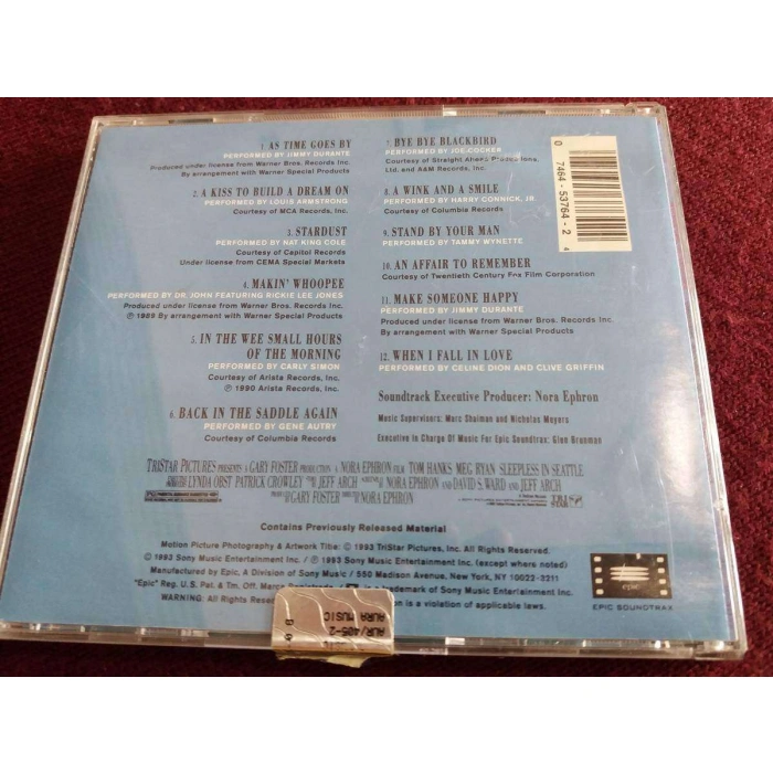 SLEEPLESS IN SEATTLE FILM MUSIC