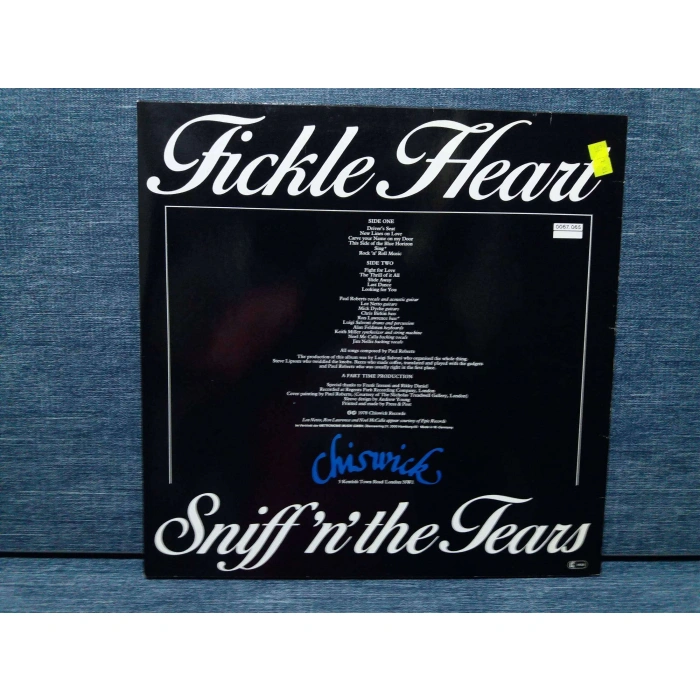SNIFF N THE TEARS FICKLE HEART