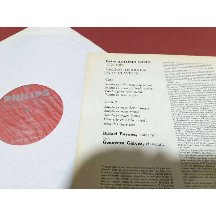 SOLER SELECCION DE OBRAS PARA CLAVECIN