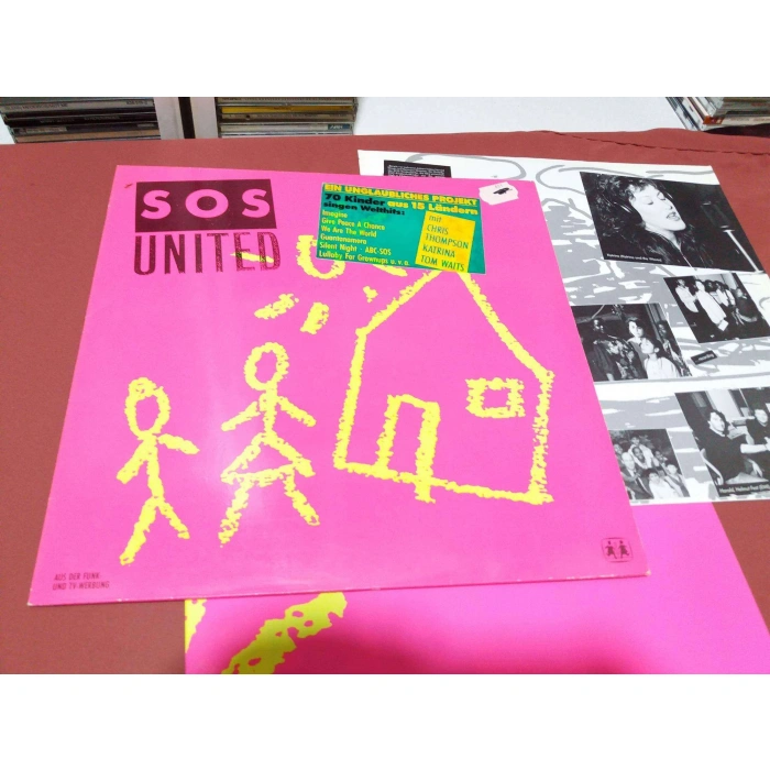 SOS UNITED LP ALBUM + POSTER