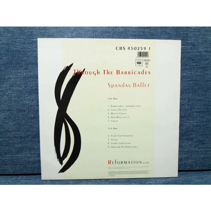 SPANDAU BALLET THROUGH BARRICADES