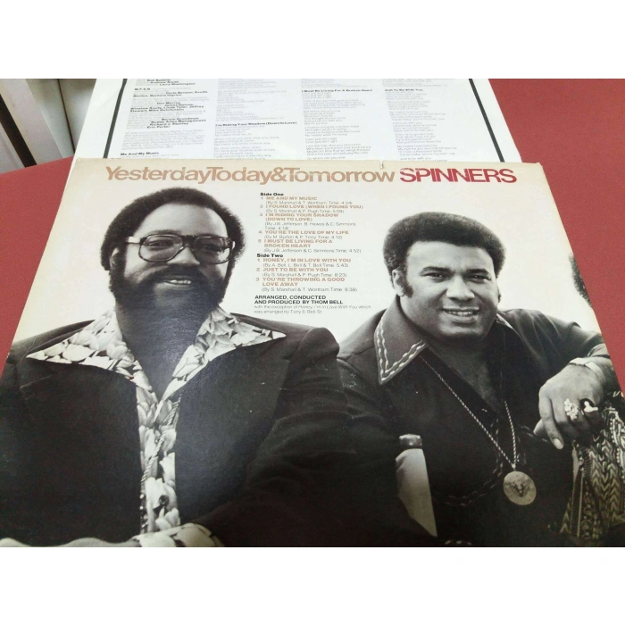 SPINNERS YESTERDAY TODAY TOMORROW