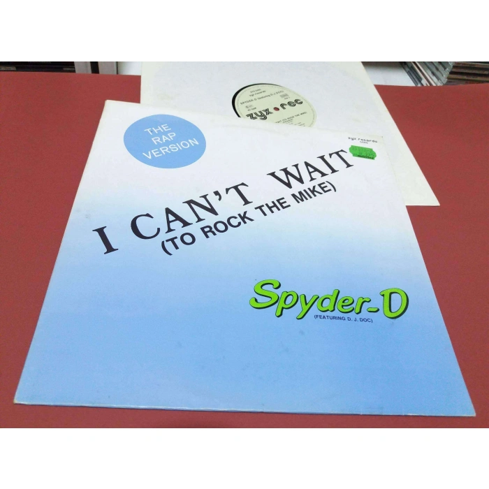 SPYDER-D FEAT DJ DOC  I CANT WAIT MAXI LP