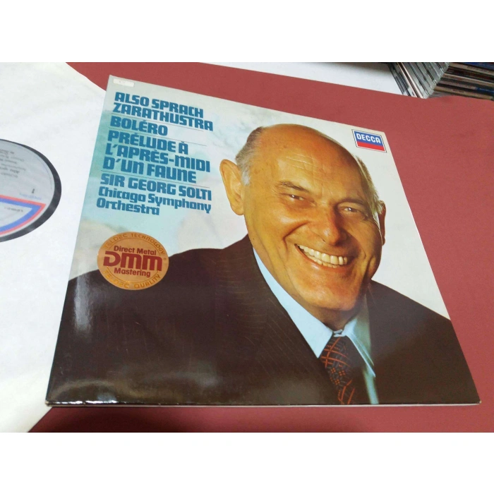 SRAUSS ALSO SPRACH - RAVEL BOLERO  DEBUSSY PRELUDE GEORG SOLTI