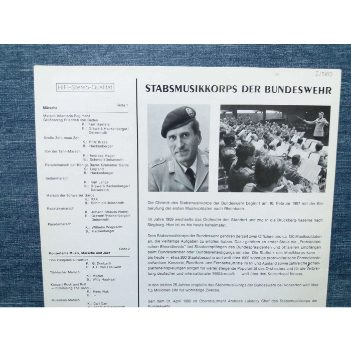 STABSMUSIKKORPS DER BUNDESWEHR