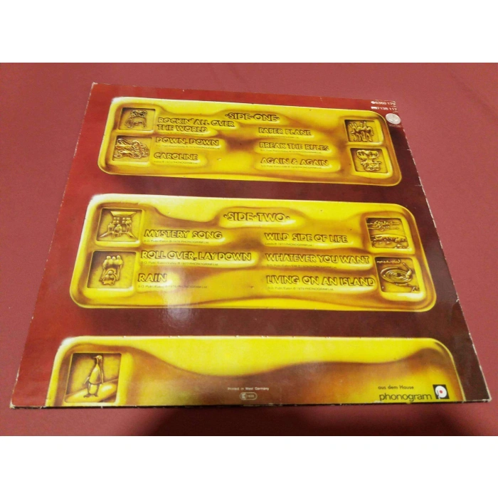 STATUS QUO 12 GOLD  BARS