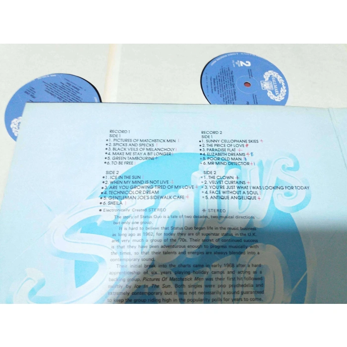 STATUS QUO GREATEST HITS    2 LP