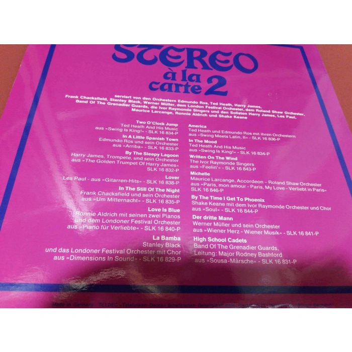 STEREO ALA CARTE  II