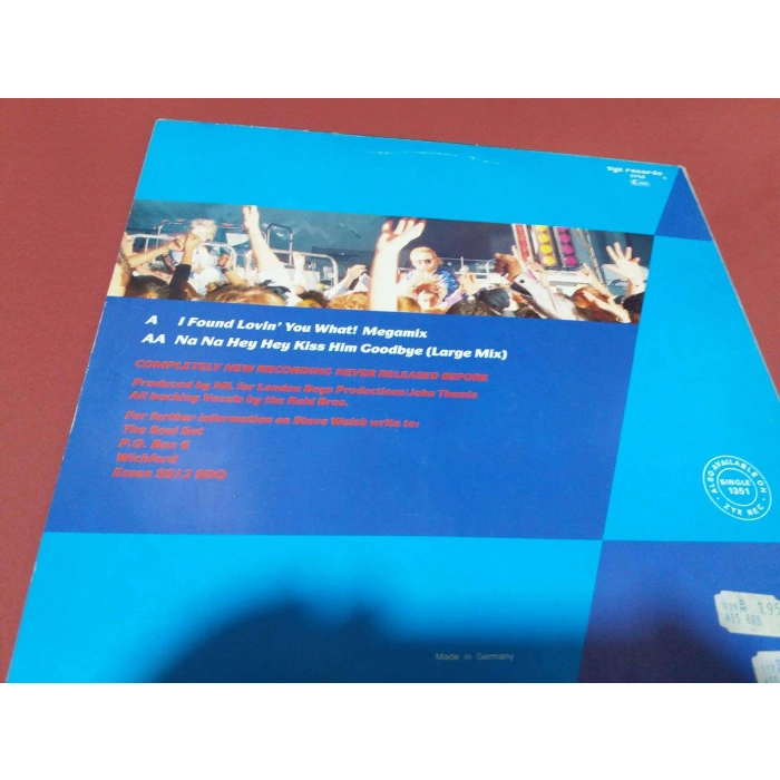 STEVE WALSH I FOUND LOVIN MAXI LP