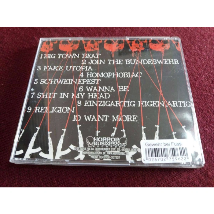 STRAIGHT CORNER GEWEHR BEI FUSS