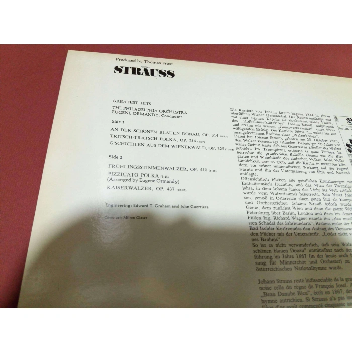 STRAUSS GREATEST HITS